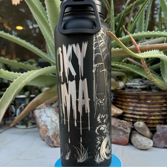 “Spooky Mama” Engraved Halloween 40oz Tumbler - Picture 5 of 10